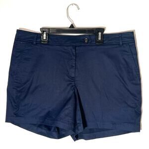 NWOT Brooks brothers navy blue dress chino shorts size 14